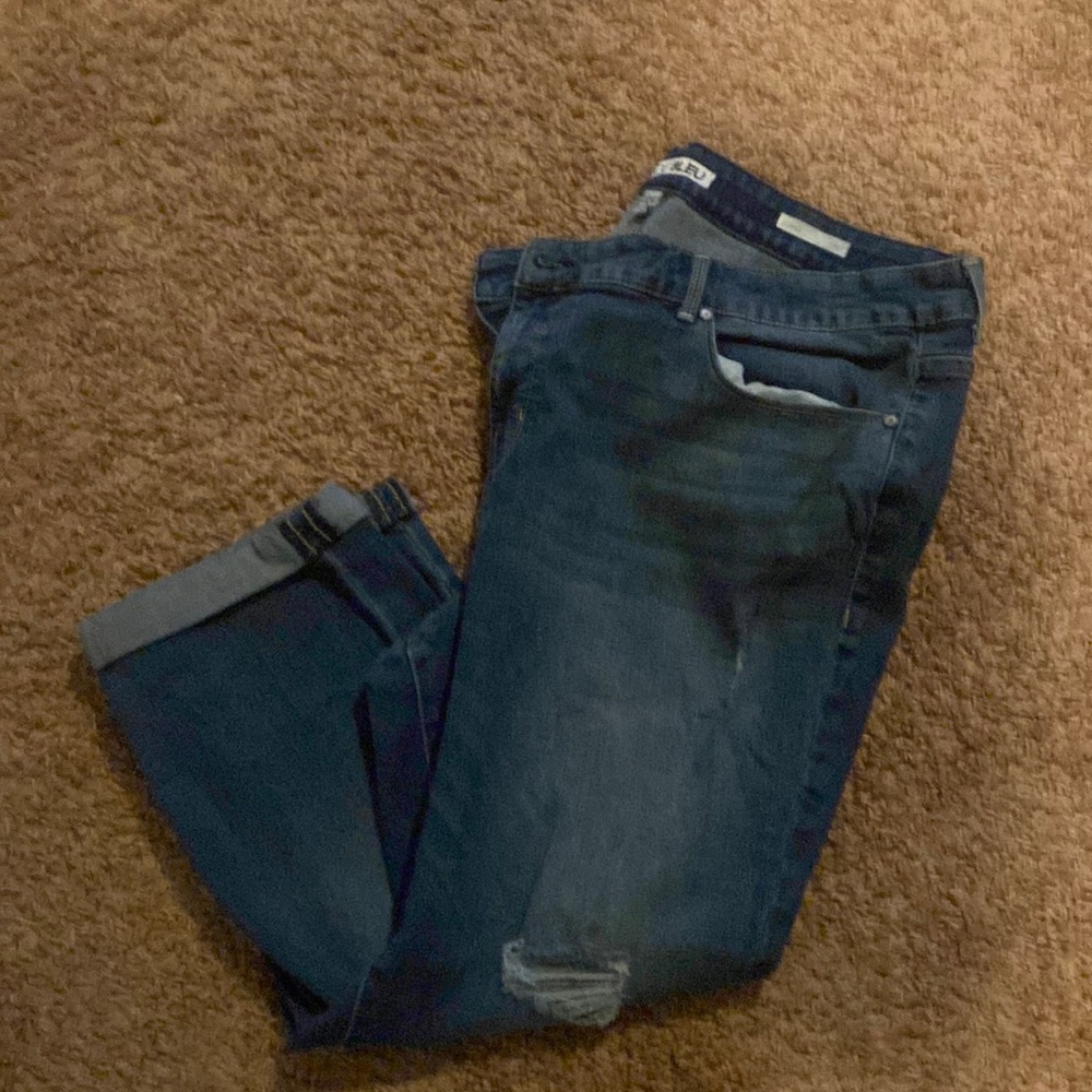 Ladies jeans capris